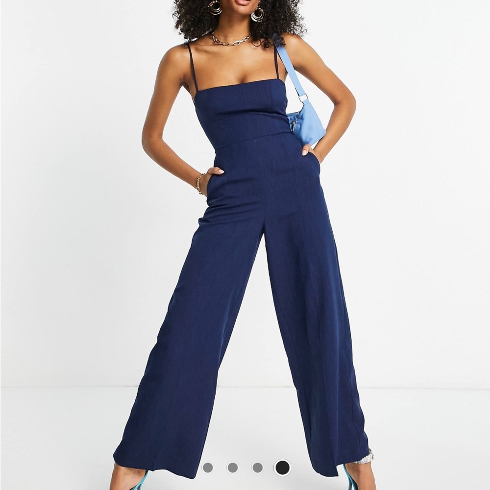 ASOS Blue Wide Leg jumpsuit 14